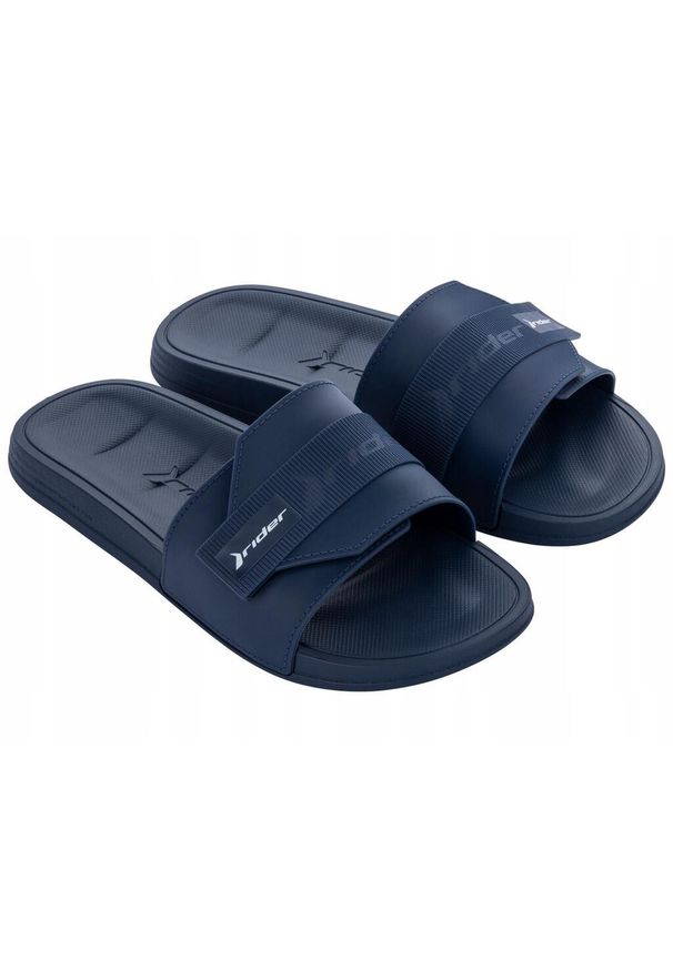 Rider - Klapki basenowe męskie RIDER Free Mix Slide. Kolor: niebieski. Sport: pływanie, fitness