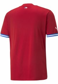 Puma - Czech Republic Home 22/23 Replika koszulki męskiej PUMA Chili Pepper Red. Kolor: czerwony