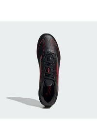 Adidas - Buty F50 League FG/MG. Kolor: czerwony, szary, wielokolorowy, czarny. Materiał: materiał. Sport: piłka nożna