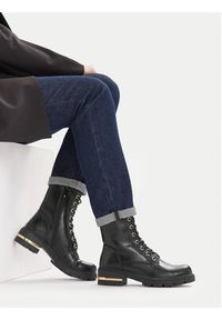 Jenny - JENNY Trzewiki CEO-HX21037-95 Czarny. Kolor: czarny. Materiał: materiał #5
