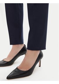 BOSS Chinosy Tiluna 50535203 Granatowy Slim Fit. Kolor: niebieski. Materiał: wiskoza, syntetyk #5