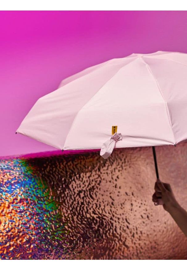 Sinsay - Parasol z etui - różowy. Kolor: różowy