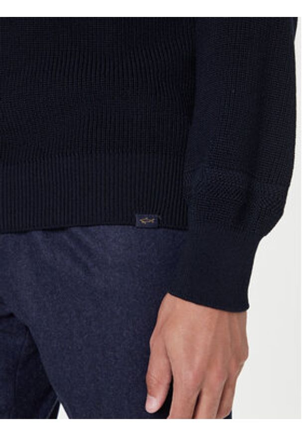 PAUL & SHARK - Paul&Shark Sweter 15311168 Granatowy Regular Fit. Kolor: niebieski. Materiał: syntetyk