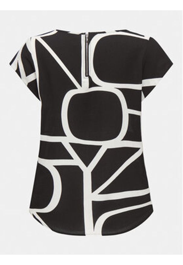 only - ONLY Bluzka Vic 15161116 Czarny Regular Fit. Kolor: czarny. Materiał: syntetyk