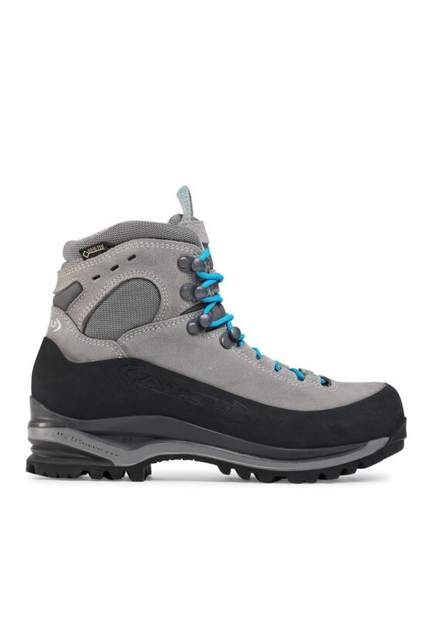 Aku Trekkingi Superalp Gtx W's GORE-TEX 594 Szary. Kolor: szary. Materiał: zamsz, skóra