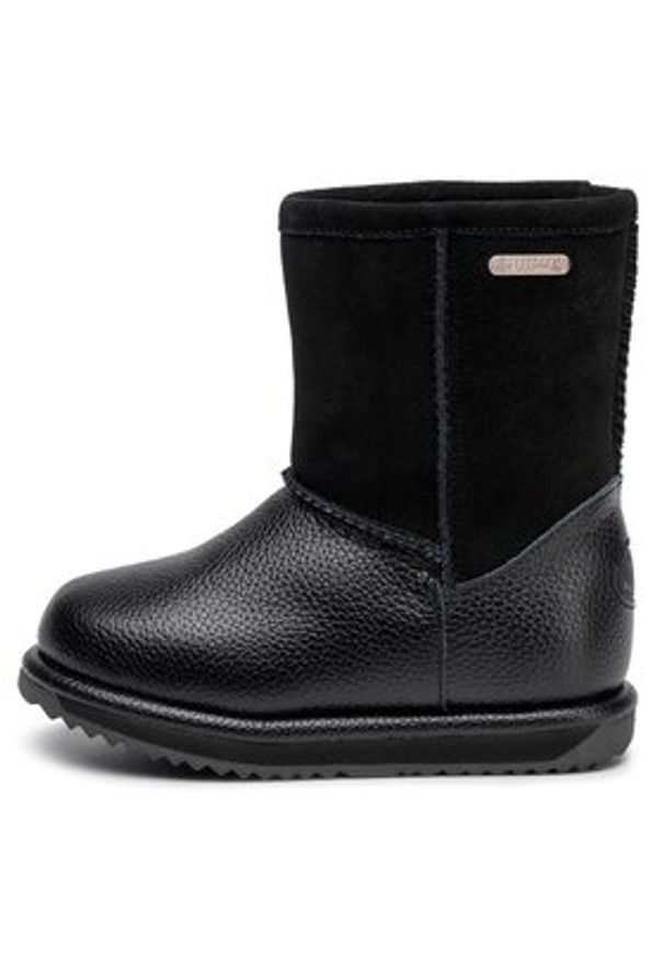 EMU Australia Śniegowce Trigg K12169 Czarny. Kolor: czarny. Materiał: zamsz, skóra