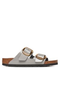 Klapki Birkenstock. Kolor: szary