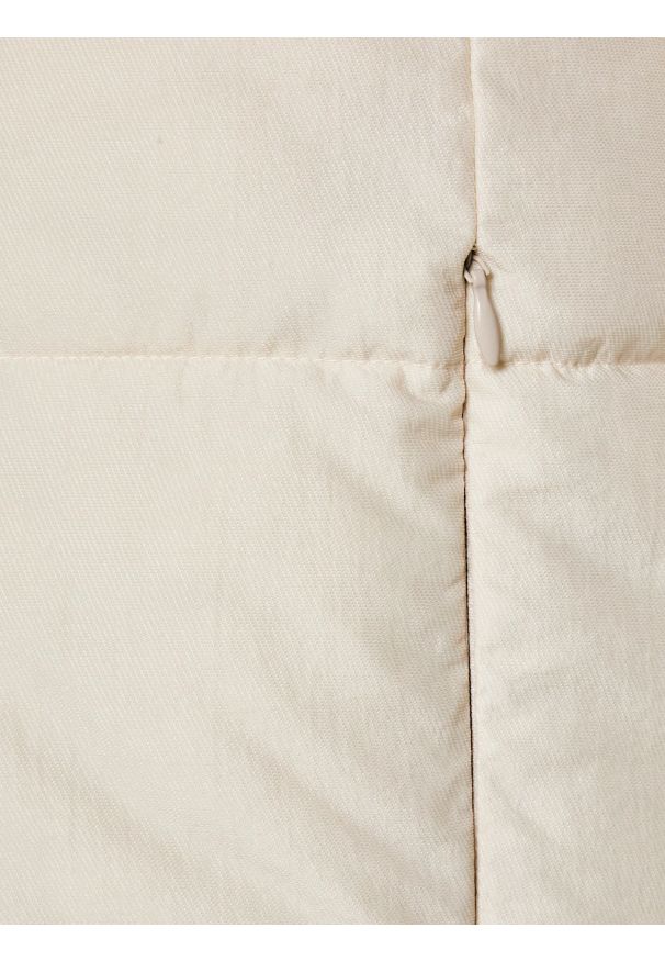 Big-Star - Kamizelka dziewczęca dwustronna kremowa Zoja 103. Okazja: na spacer, na uczelnię. Kolor: biały. Materiał: materiał, jeans, tkanina. Wzór: gładki. Styl: elegancki