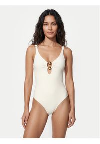 YSABEL MORA - Ysabel Mora Strój kąpielowy 83471 Kremowy. Kolor: kremowy. Materiał: syntetyk #1