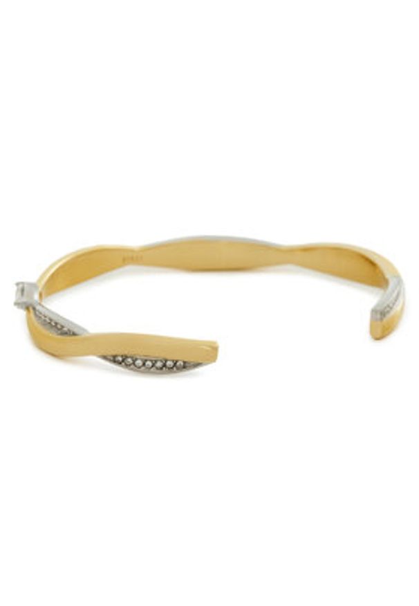 Guess Bransoletka JUBB05 069JW Złoty. Materiał: metalowe. Kolor: złoty