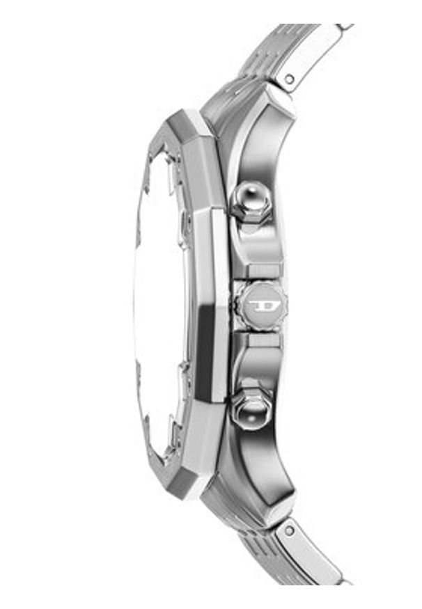 Diesel Zegarek Stinger DZ4706 Srebrny. Kolor: srebrny
