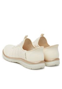 skechers - Skechers Sneakersy Virtue-Glow 104426/NTGD Beżowy. Kolor: beżowy. Materiał: materiał #5