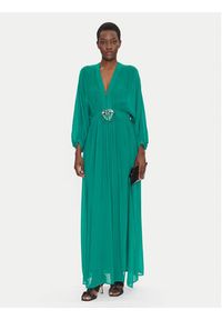 Luisa Spagnoli Sukienka wieczorowa Paiolo 541815 Zielony Regular Fit. Kolor: zielony. Materiał: wiskoza. Styl: wizytowy #2
