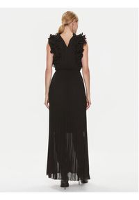 ViCOLO Sukienka wieczorowa TR0635 Czarny Regular Fit. Kolor: czarny. Materiał: syntetyk. Styl: wizytowy #4