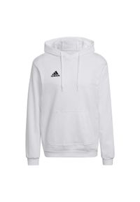 Bluza do piłki nożnej męska Adidas Entrada 22. Kolor: biały, czarny, wielokolorowy. Materiał: bawełna, poliester