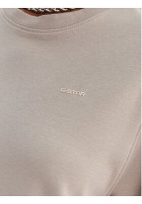 G-Star RAW - G-Star Raw T-Shirt D28730-D976 Beżowy Regular Fit. Kolor: beżowy. Materiał: bawełna #4