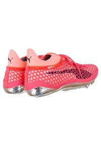 Buty do biegania męskie Puma Evospeed Netfit Sprint. Zapięcie: sznurówki. Kolor: różowy. Materiał: materiał, tkanina, syntetyk. Szerokość cholewki: normalna. Sport: bieganie