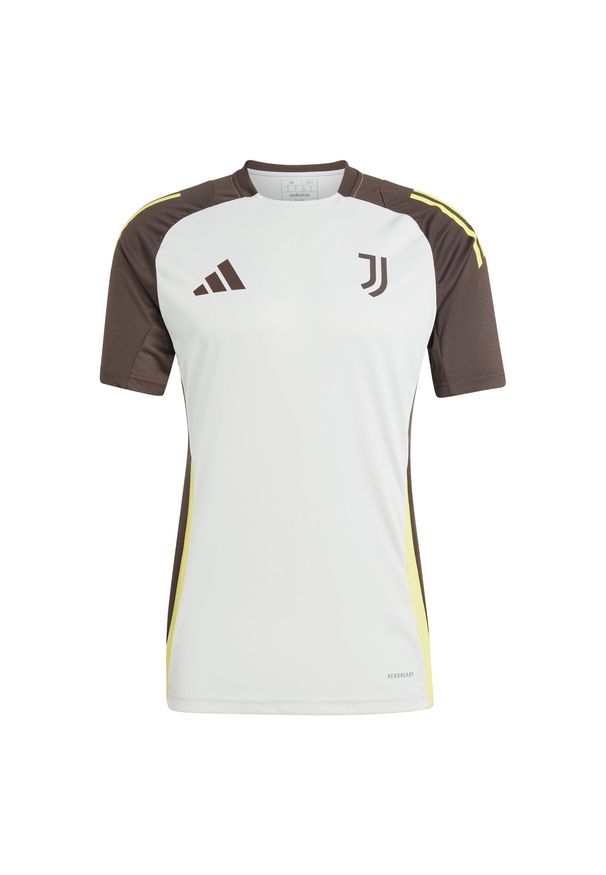 Adidas - Strój treningowy Juventus Turin Tiro 2024/25. Kolor: wielokolorowy, niebieski, szary. Materiał: dresówka. Sport: piłka nożna