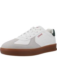 Levi's® - Buty LEVI'S GABHAN Biały. Kolor: biały. Materiał: tkanina, syntetyk. Sport: turystyka piesza #1