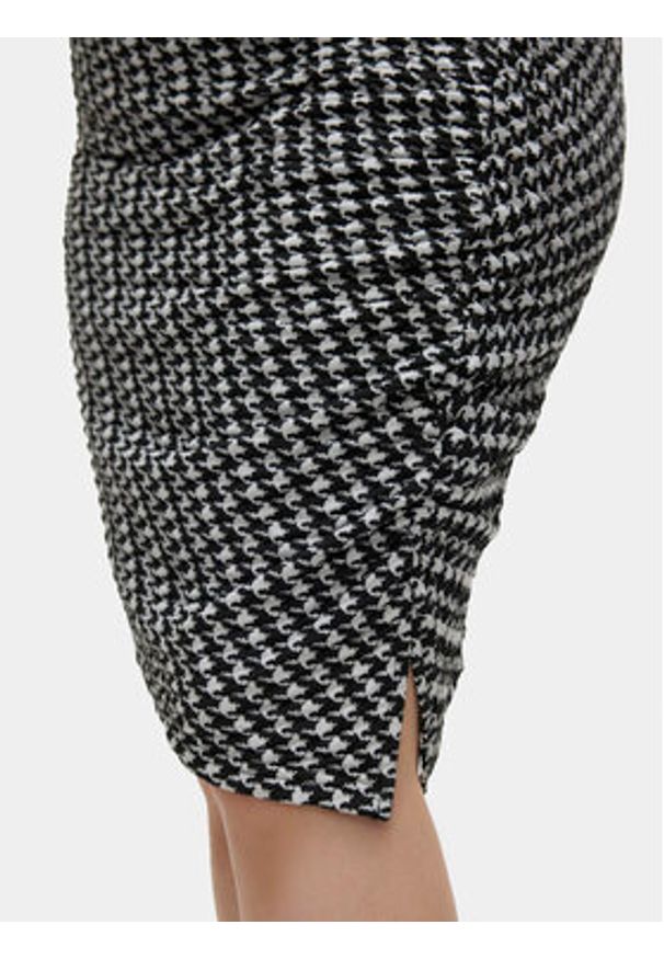 Vero Moda Curve Spódnica ołówkowa Bena 10301999 Czarny Regular Fit. Kolor: czarny. Materiał: syntetyk