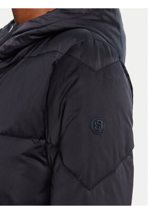 BOSS Płaszcz zimowy Petrano 50546834 Granatowy Regular Fit. Kolor: niebieski. Materiał: syntetyk. Sezon: zima