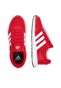 Adidas - adidas Sneakersy RUN 50S JQ4516 W Czerwony. Kolor: czerwony. Materiał: materiał. Sport: bieganie #4