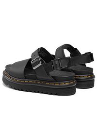 Dr. Martens Sandały Voss 24233001 Czarny. Kolor: czarny. Materiał: skóra