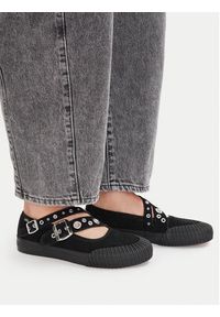 Vans Trampki Mary Jane VN000D9ABLA1 Czarny. Kolor: czarny. Materiał: materiał #4