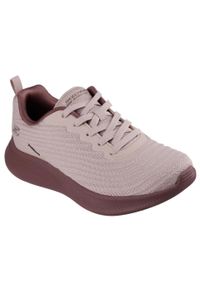 skechers - Buty SKECHERS BOBS MODA FLEX MELLOW DAWN Brązowy. Kolor: fioletowy. Materiał: syntetyk, tkanina. Styl: sportowy