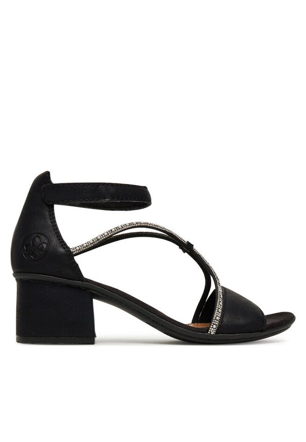 Sandały Rieker. Kolor: czarny