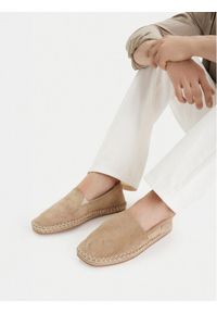 Quiksilver Espadryle EOHP-BARREL-01 Beżowy. Kolor: beżowy. Materiał: materiał #1