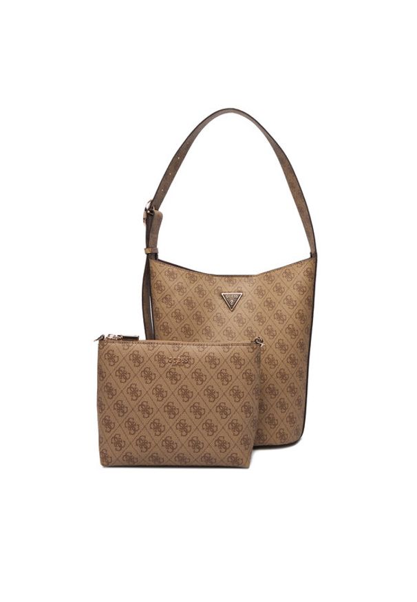 Guess Torebka HWSG69 74040 Brązowy. Kolor: brązowy. Materiał: skórzane