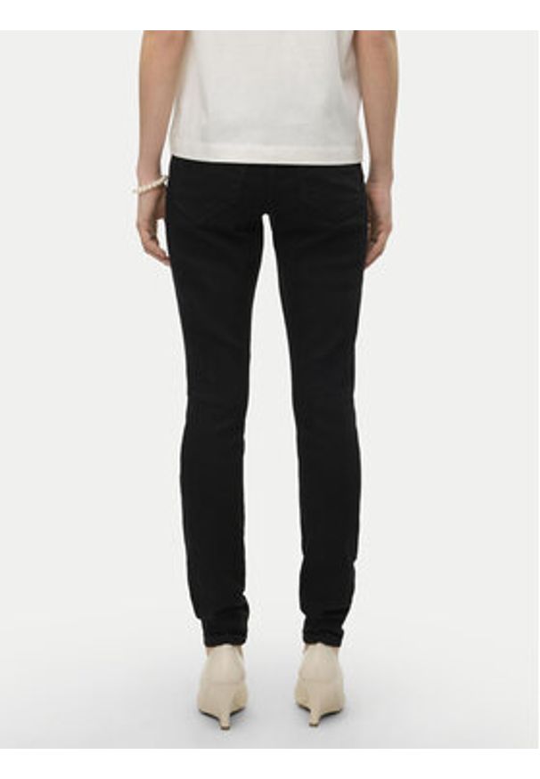 Vero Moda Jeansy Melly 10310691 Czarny Skinny Fit. Kolor: czarny