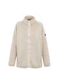 Regatta - Polar Damski Pełen Suwak Mellrey. Kolor: zielony, beżowy, wielokolorowy. Materiał: polar. Sezon: zima. Styl: sportowy. Sport: turystyka piesza #1