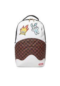 SPRAYGROUND Plecak 910B6102NSZ Biały. Kolor: biały. Materiał: skóra