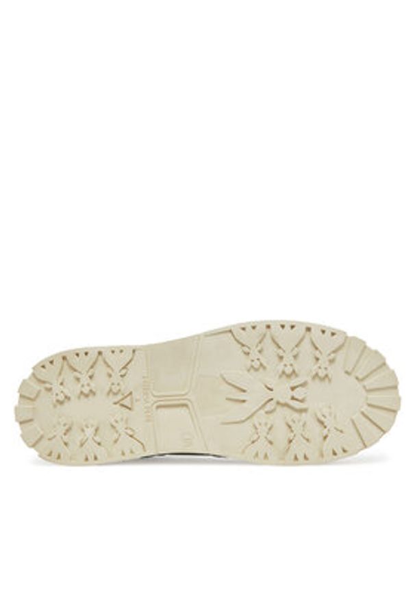 Patrizia Pepe Sneakersy 8Z0084/L055-FF46 Biały. Kolor: biały. Materiał: skóra