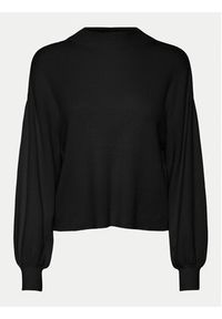 Vero Moda Sweter Nancy 10290748 Czarny Regular Fit. Kolor: czarny. Materiał: syntetyk