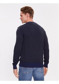 JOOP! Jeans Sweter 30035083 Granatowy Modern Fit. Kolor: niebieski. Materiał: bawełna #5