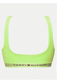 TOMMY HILFIGER - Tommy Hilfiger Góra od bikini UW0UW04108 Zielony. Kolor: zielony. Materiał: syntetyk