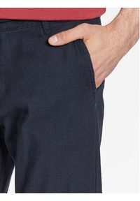 INDICODE Spodnie materiałowe Clio 60-301 Granatowy Regular Fit. Kolor: niebieski. Materiał: bawełna #5