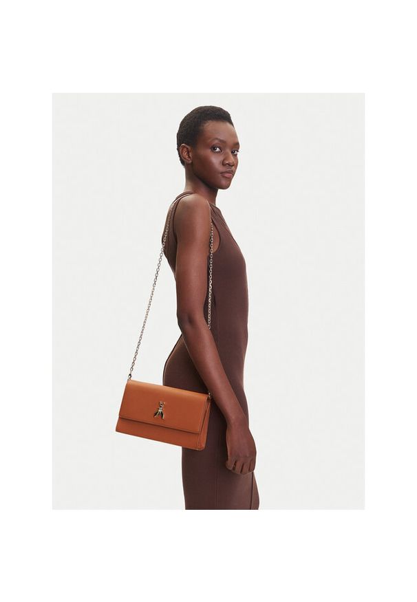 Torebka Patrizia Pepe. Kolor: brązowy