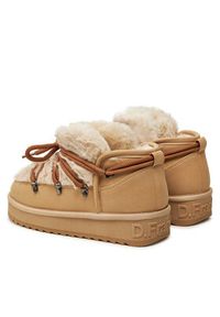 D.Franklin Śniegowce Nordic TRK Fur Low Bomb DFSH370011 Beżowy. Kolor: beżowy. Materiał: materiał #4