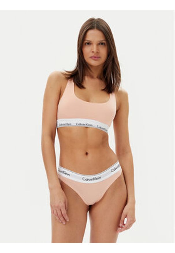 Calvin Klein Underwear Figi klasyczne 0000F3787E Pomarańczowy. Kolor: pomarańczowy. Materiał: bawełna