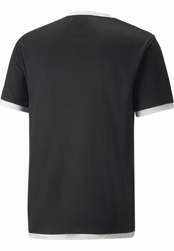 Puma - Koszulka piłkarska męska PUMA teamLIGA Jersey. Kolor: biały, wielokolorowy, czarny. Materiał: jersey. Sport: piłka nożna