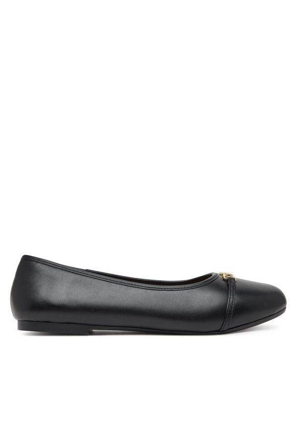 Love Moschino - Baleriny LOVE MOSCHINO. Kolor: czarny