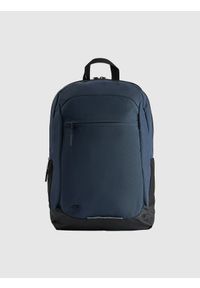 4f - 4F Plecak miejski (20 L) z zapinaną kieszenią na laptop - granatowy Uniwersalny. Kolor: niebieski. Materiał: syntetyk, tkanina, materiał. Wzór: gładki. Styl: casual, elegancki