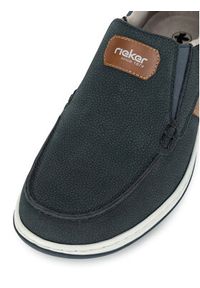 Rieker Półbuty 17368-14 Granatowy. Kolor: niebieski. Materiał: nubuk, skóra #3