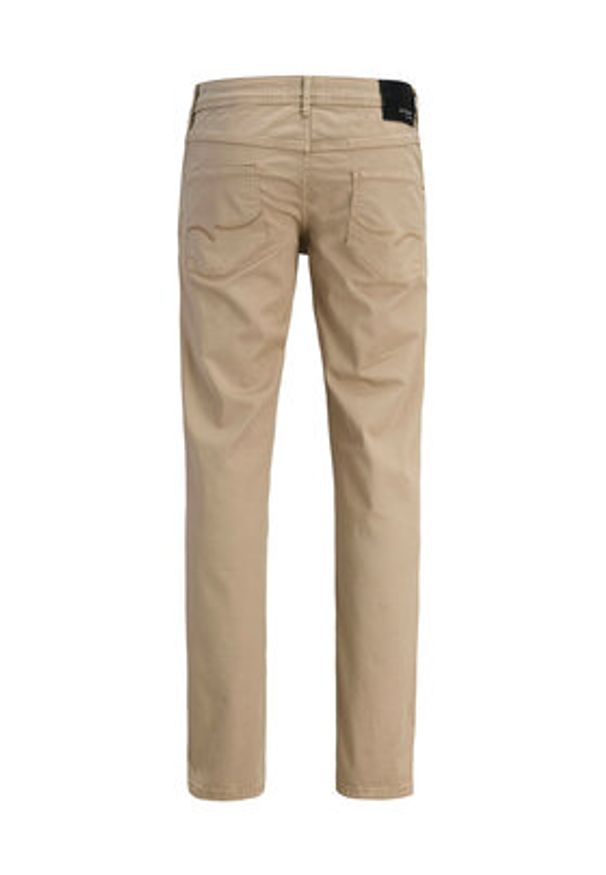 Jack & Jones Spodnie materiałowe Clark Finn 12293328 Beżowy Regular Fit. Kolor: beżowy. Materiał: bawełna