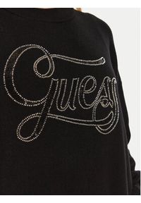 Guess Sweter Laura W4BR07 Z26I2 Czarny Regular Fit. Kolor: czarny. Materiał: wiskoza #4