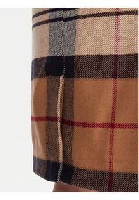 Barbour Spódnica mini Rosa LSK0064BR37 Beżowy Regular Fit. Kolor: beżowy. Materiał: wełna